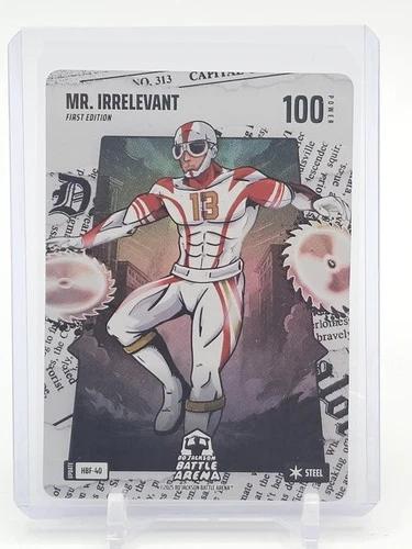MR. IRRELEVANT BROCK PURDY 2025 BATTLE ARENA #HBF-40 FIRST ED STEEL Q3735