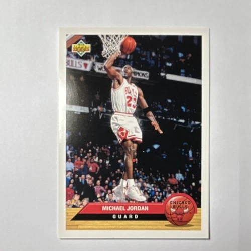 Upper Deck 1992-93 McDonald's Michael Jordan P5 Chicago Bulls Basketball Card