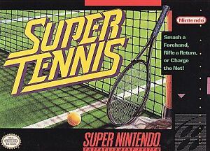 Super Tennis (Super Nintendo Entertainment System, 1991) for sale 