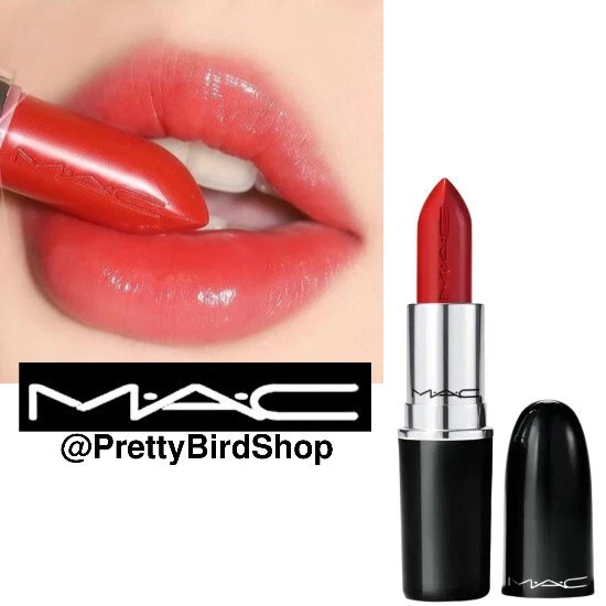 MAC fLUSTered 557 Lipstick Lustreglass NEW in box | eBay