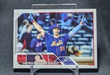Pete Alonso Three-Run Homer Wins It 2023 Topps Update Card #US292 New York Mets