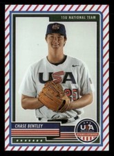 Chase Bentley 2023 Panini USA Stars & Stripes Prizm  Card #21 USA