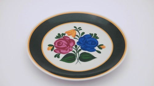 3 piezas tapa de café años 70 taza plato platillo de decoración floral Retsch - Imagen 4 de 6
