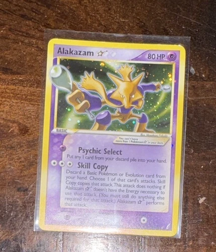 Alakazam Gold Star Ex Crystal Guardians HP