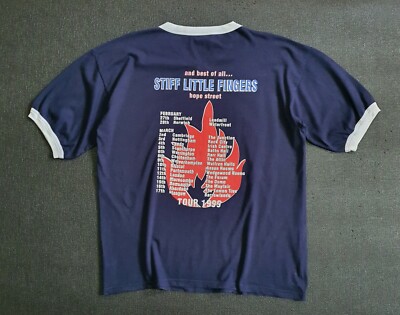 90s ヴィンテージ　STIFF LITTLE FINGERS 来日記念Tシャツ 90s ヴィンテージ STIFF LITTLE FINGERS 来日記念Tシャツ