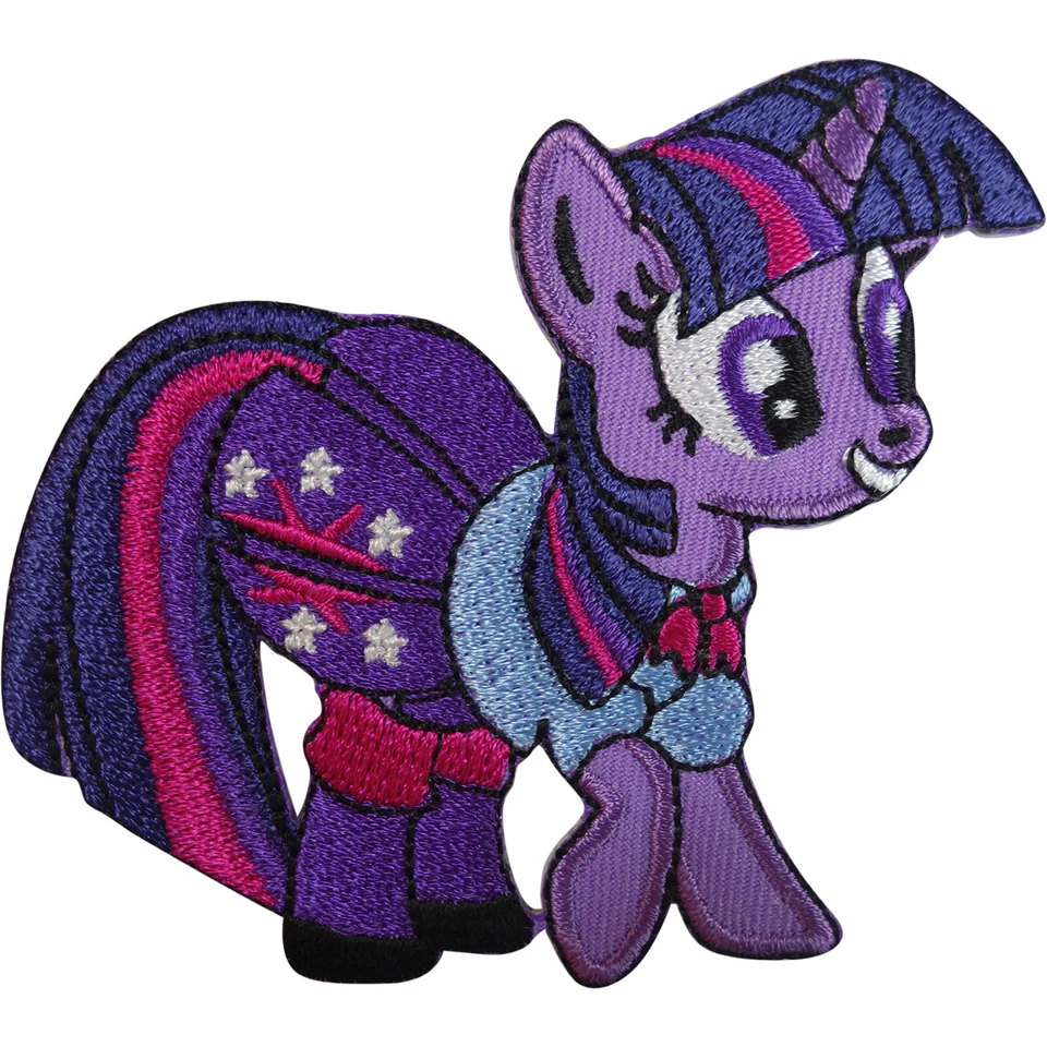 My Little Pony Twilight Sparkle Patch Embroidered Badge Iron Sew On Shirt Dress
