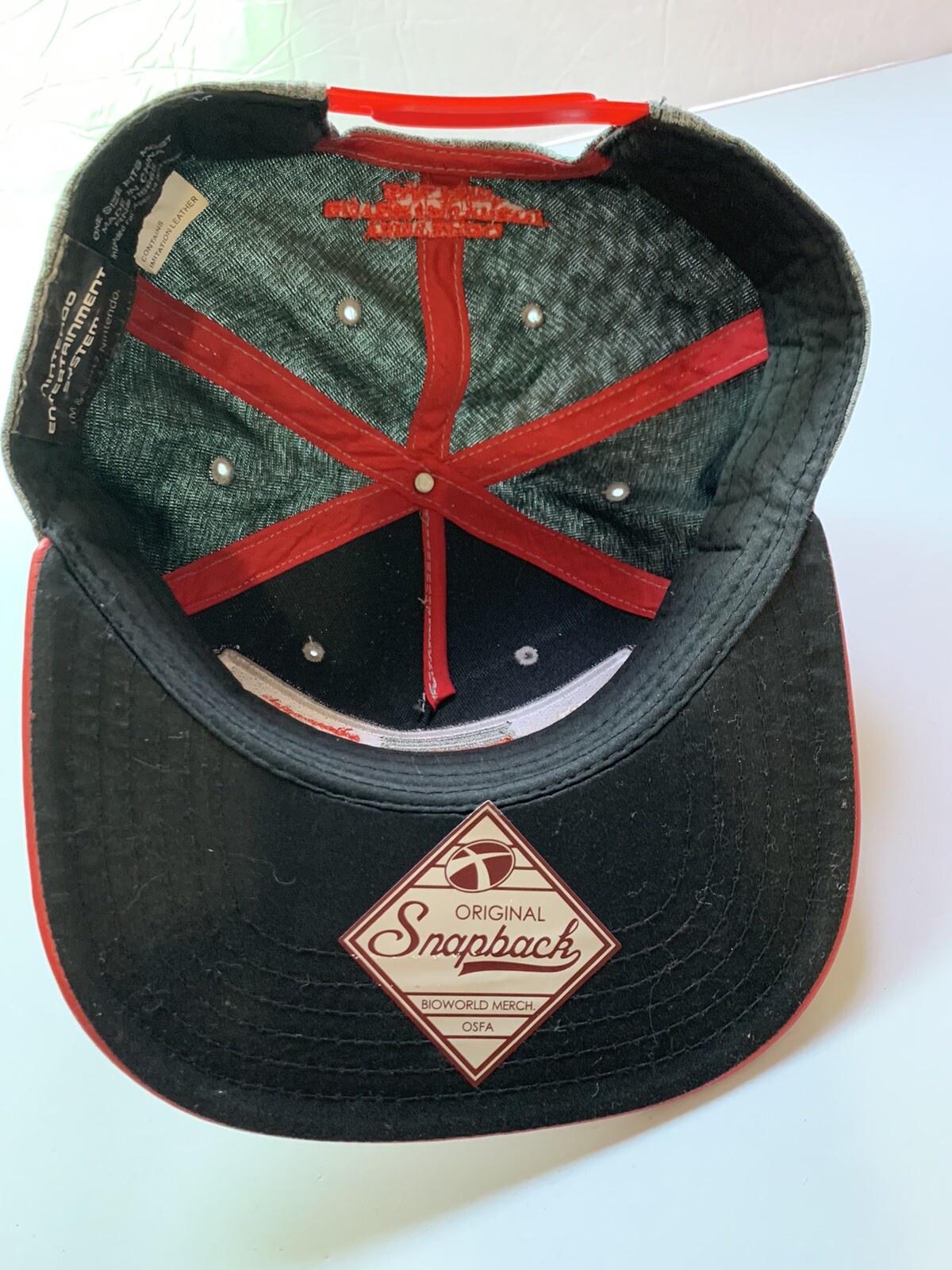 NINTENDO GAME CONTROLLER SNAPBACK FLAT BRIM BASEB… - image 6