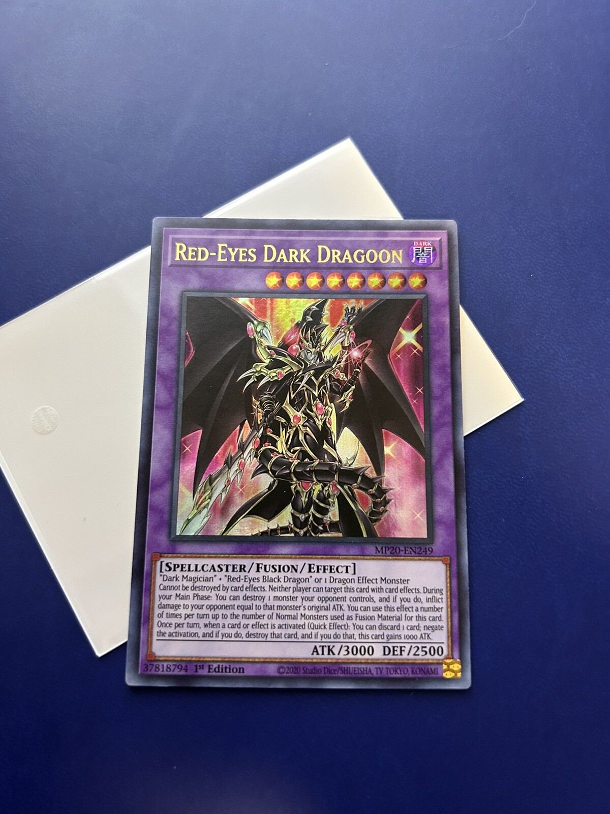Yugioh! RedEyes Dark Dragoon MP20EN249 NM Ultra Rare 1st Edition eBay