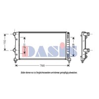 KüHler WasserküHler Passend FüR Fiat Doblo Cargo 223 1.9 JTD 1.3 D Multijet 119