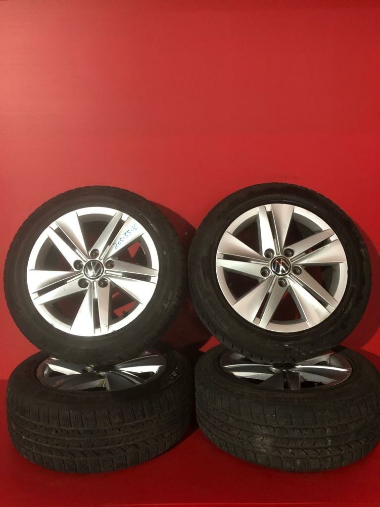 4 CERCHI IN LEGA CON PNEUMATICI VOLKSWAGEN GOLF 205/55/ 16" SERIE 2018-20