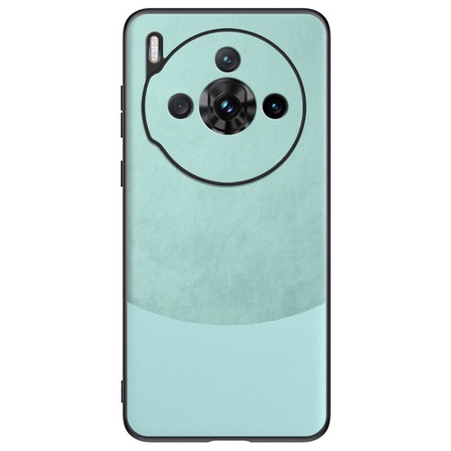 Para ZTE Nubia Z60S Pro, Lujo Moda Cuero PU Goma Suave Negro Estuche Cubierta - Imagen 13 de 16