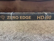 ZERO EDGE HDTV PROJECTOR SCREEN 72"