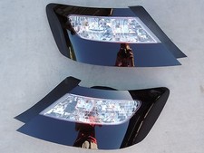 06-11 Civic Smoked Tail Lights 2dr Oe Black Painted Non Led Tinted Coupe Custom