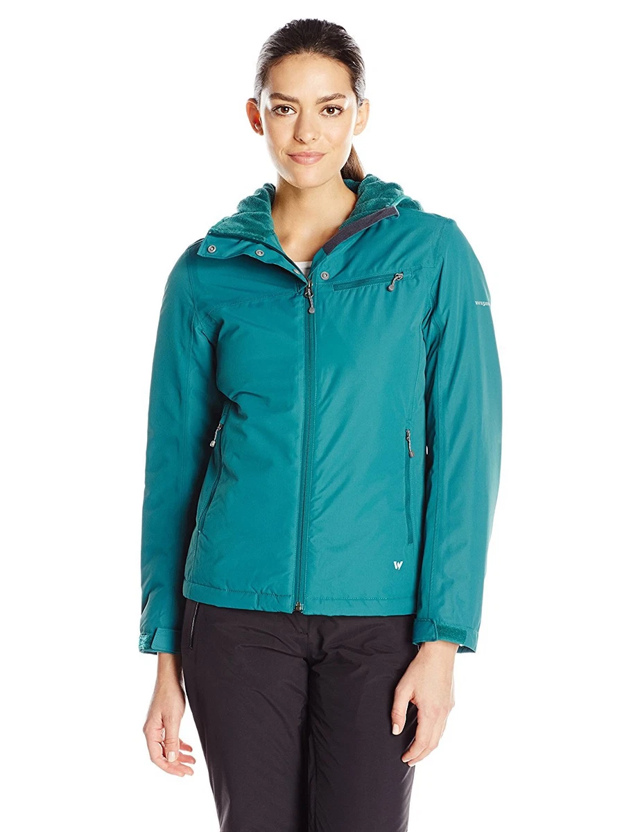 NWT White Sierra Women s Heidi Hill II Ski Jacket Pacific Blue Medium