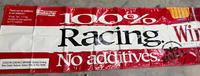 🏁🔥 Vintage Winston Cup 100% Racing Banner – 33