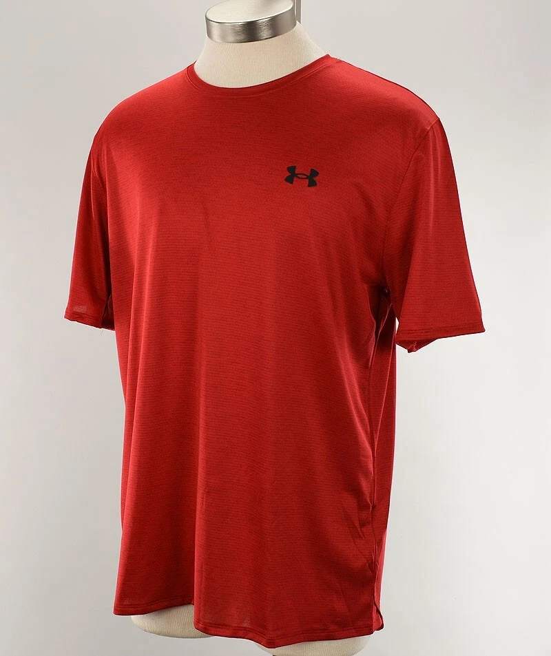 UNDER ARMOUR Mens Red Training Vent 2.0 T Shirt XL Lightweight NWT