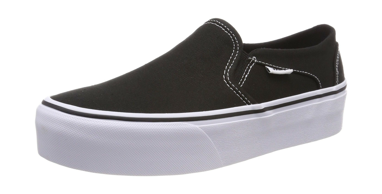 Vans Asher Plataforma Zapatillas para mujer negro ((Canvas) Negro 3sy) 7 (40.5 EU) Vans Asher Plataforma Zapatillas para mujer negro ((Canvas) Negro 3sy) 7 (40.5 EU)