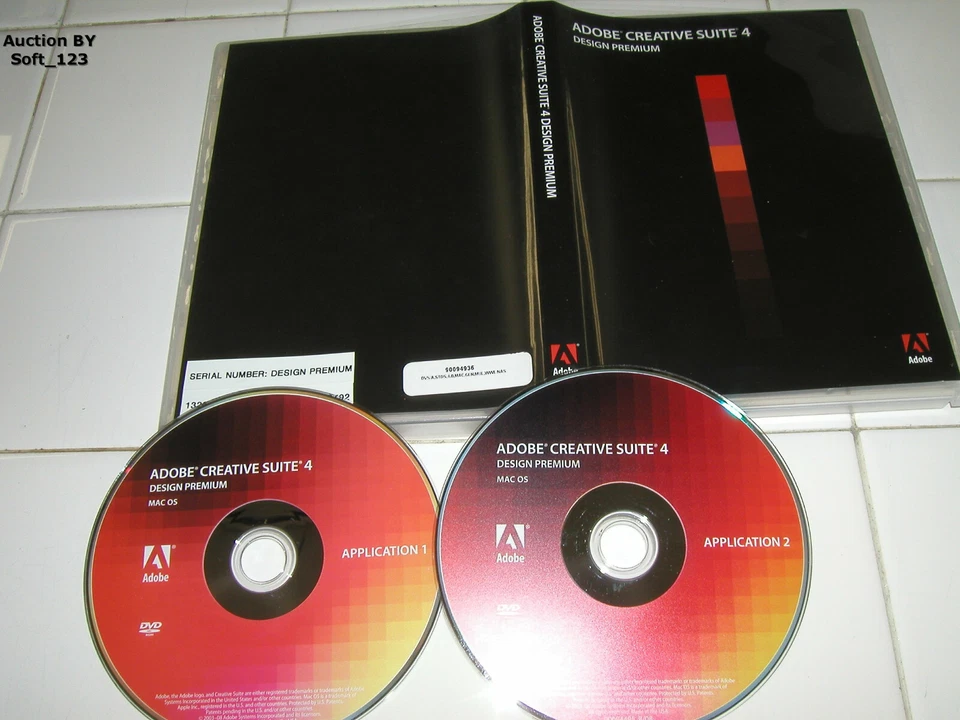 Adobe Creative Suite 4 CS4 Design Premium For MAC Full Retai DVD Version - Image 2 of 4
