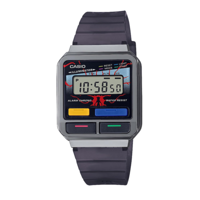 CASIO A120WEST-1AJR ストレンジャーシングスコラボ Casio A120WEST-1AJR Stranger Things Collaboration Model, Gray