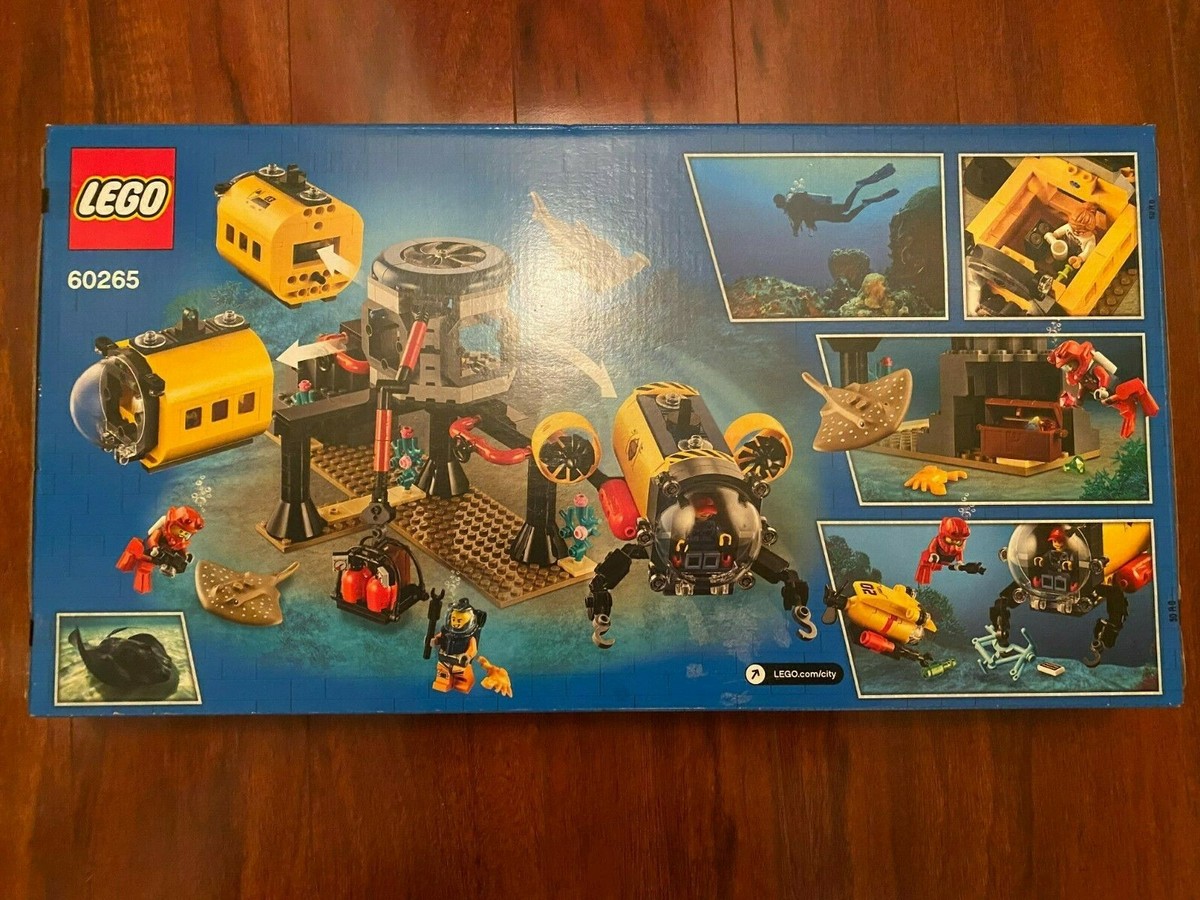 LEGO OCEAN EXPLORATION BASE CITY OCEANS (60265) - 497 PIECES