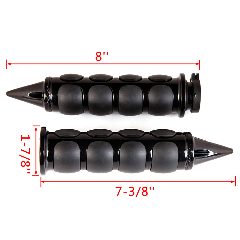 Spike Memory Foam Hand Grips for Fly By & Cable Throttle Harley-Davidson’s – Badass Specialties