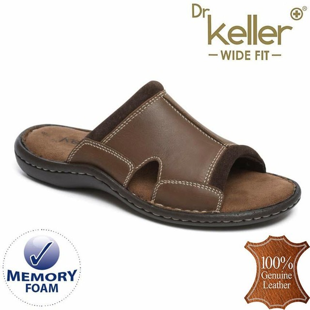 mens leather flip flops uk