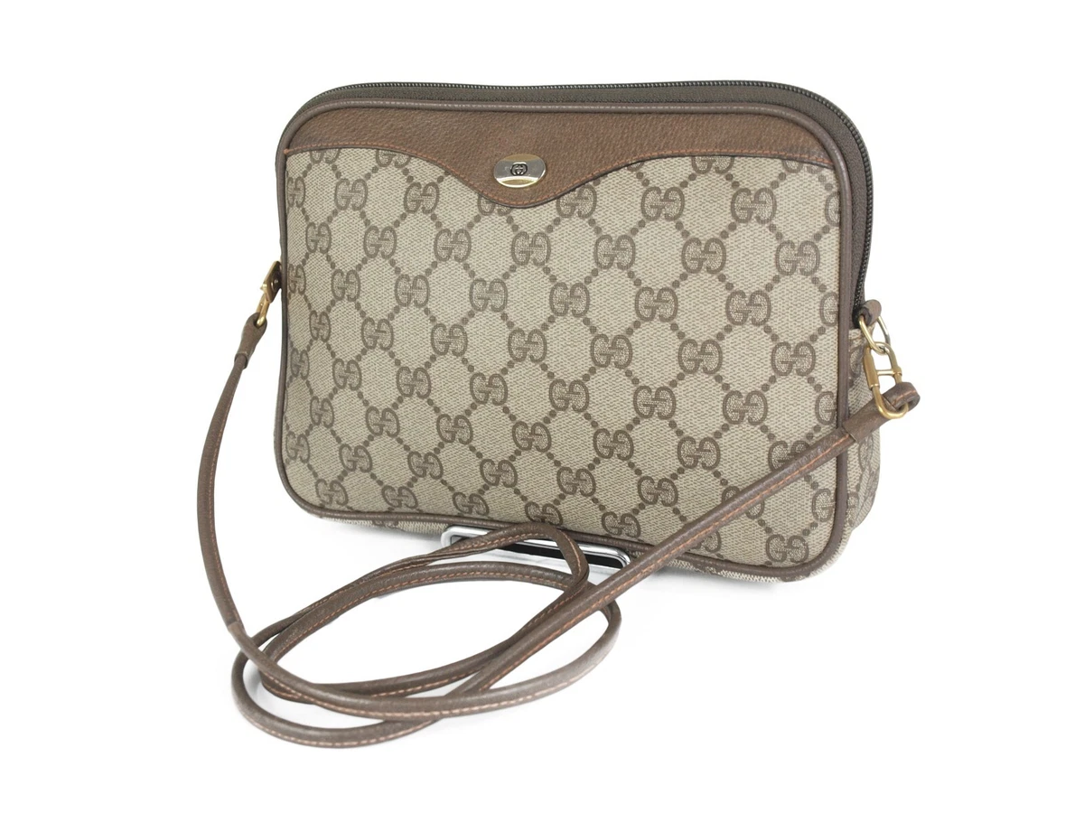 Gucci Vintage Web GG Canvas Crossbody Bag - Gucci