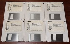 Microsoft Works 1987-1991 For Tandy 6 Disk 3....