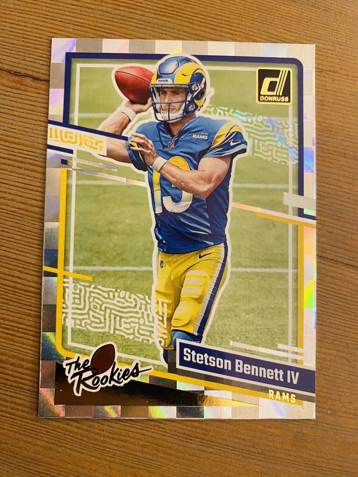 Stetson Bennett IV 2023 Panini Donruss The Rookies #33 Los Angeles Rams Rc