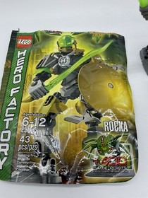 LEGO HERO Factory: ROCKA (44002) 99% Complete. Sold As Is.