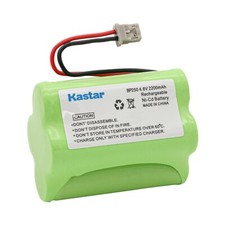 Kastar Battery 4.8V 2200mAh For Bearcat Sportcat Uniden BP120 BP150 BP180 BP250
