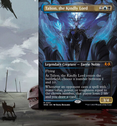 Talion, the Kindly Lord FAERIE Commander Deck Magic Cards MTG Ready-to-Play Alt - Picture 1 of 12