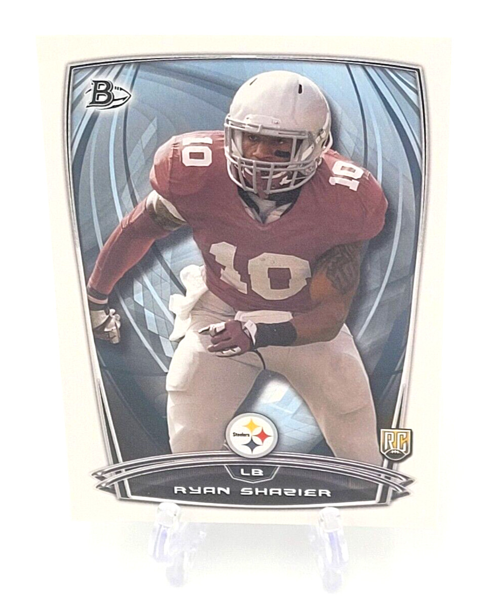 2014 Bowman Football Ryan Shazier Pittsburgh Steelers RC #107