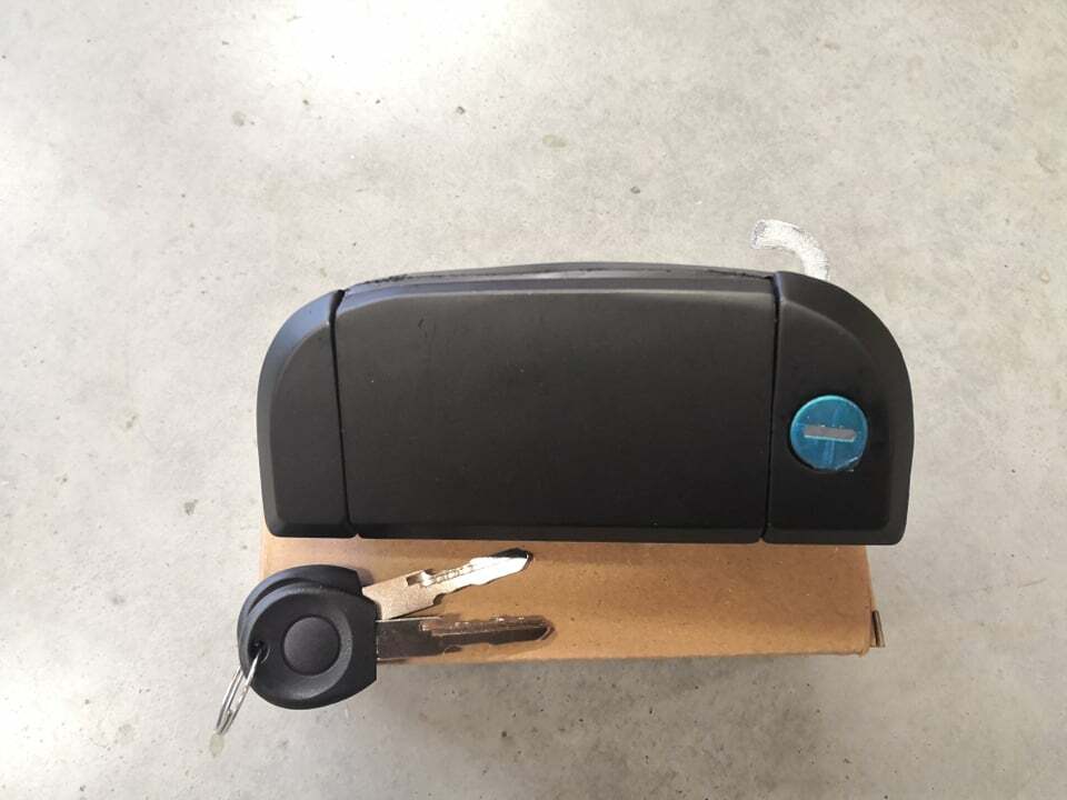 Poignée portière avant gauche VW Transporter T4 serrure barillet mécanique pour Bus de 2000