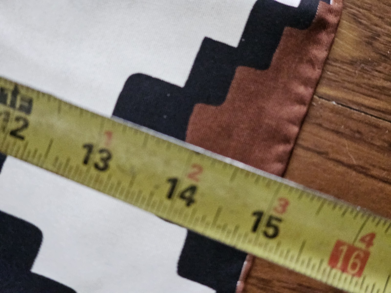 Vintage ECHO Silk Scarf Rectangular Corridor  45"… - image 6