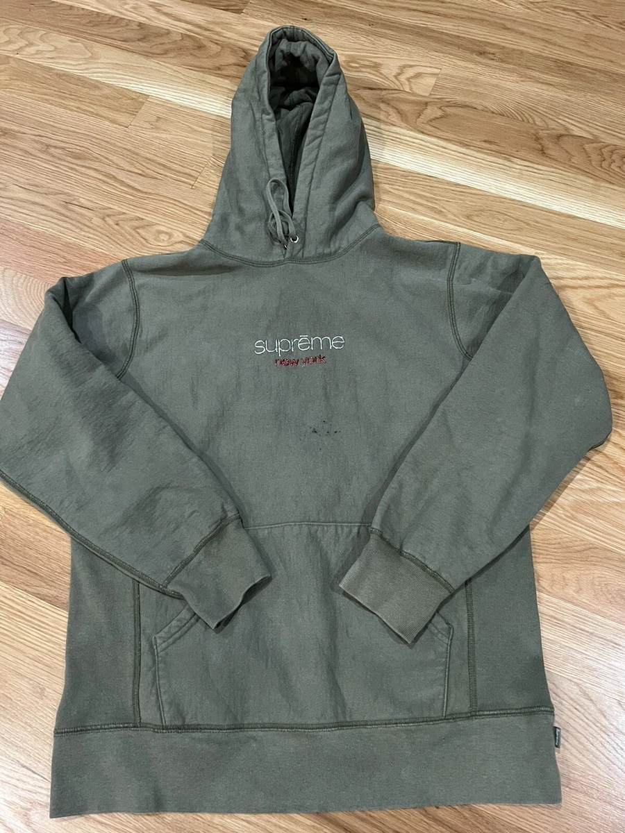 Supreme Box Logo Hooded Sweatshirt 'Red