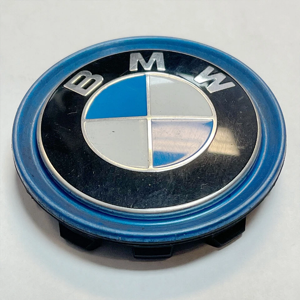 Tapa central única azul OEM para BMW i3 F15 2014-2021 6883558 560-86172 Foto 4 de 4