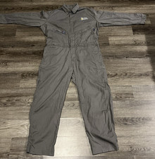 Lapco FR Cat 2 Coveralls Men's Sz XL Gray Flame Resistant Mechanic Work Utility