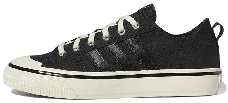 adidas gazelle silver green womens Adidas Nizza Trefoil Shoes Women's Shoes Black main image 0