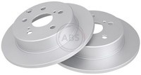 2X Bremsscheibe A.B.S. 17808 FüR Toyota Lexus Rav 3 4 Van ZSA35_ ZSA35R 4WD D4D