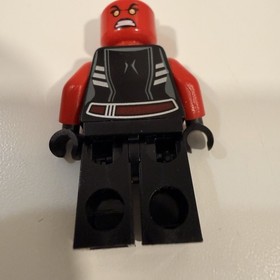 LEGO&reg; Red She-Hulk Minifig sh0372 Marvel Super Heroes Angry Red & Black 76078