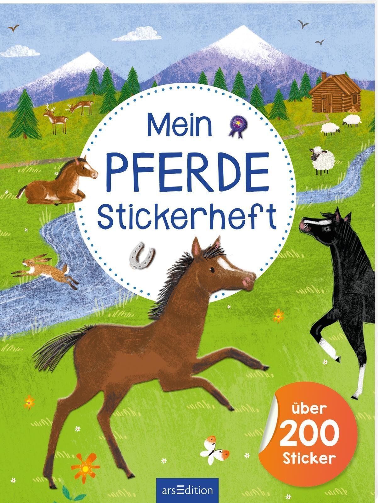 Ars Edition Gmbh Mein Pferde-Stickerheft - Bild 2