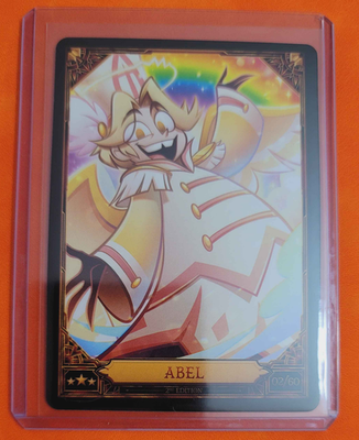 ABEL 02/60 - 3 STAR RARE - Hazbin Hotel Season 2 Trading Card, 2nd