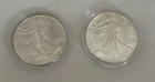 1986 & 1987 AMERICAN SILVER EAGLES *key Dates* Uncirculated Beautiful