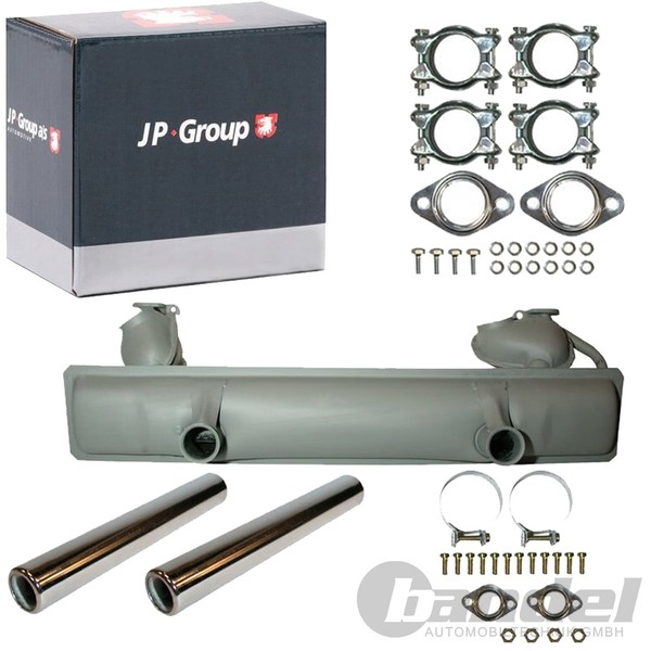 JP Group SchalldÄMpfersatz Inkl. Dichtungen Passend FüR VW KÄFer 1300 1500 1600-image