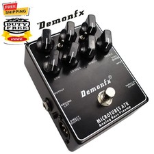 DemonFX Microtube A7K Bass Preamp BASS Guitar Effect Pedal