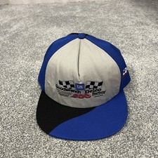 Vintage Goodwrench Parts Hat Cap Snapback Baseball Adjustable Retro Blue Blk
