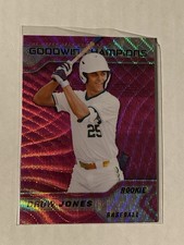 2023 Upper Deck Goodwin Champions - Platinum Druw Jones #P19 Pink Wave (RC)