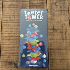 Teeter Tower - A Dicey Dexterity Game By Gamewright - New in Box / Sealed