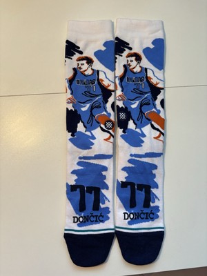 Luka Doncic Dallas Mavericks NBA Stance X Socks NBA Paint Luka Crewcut Large